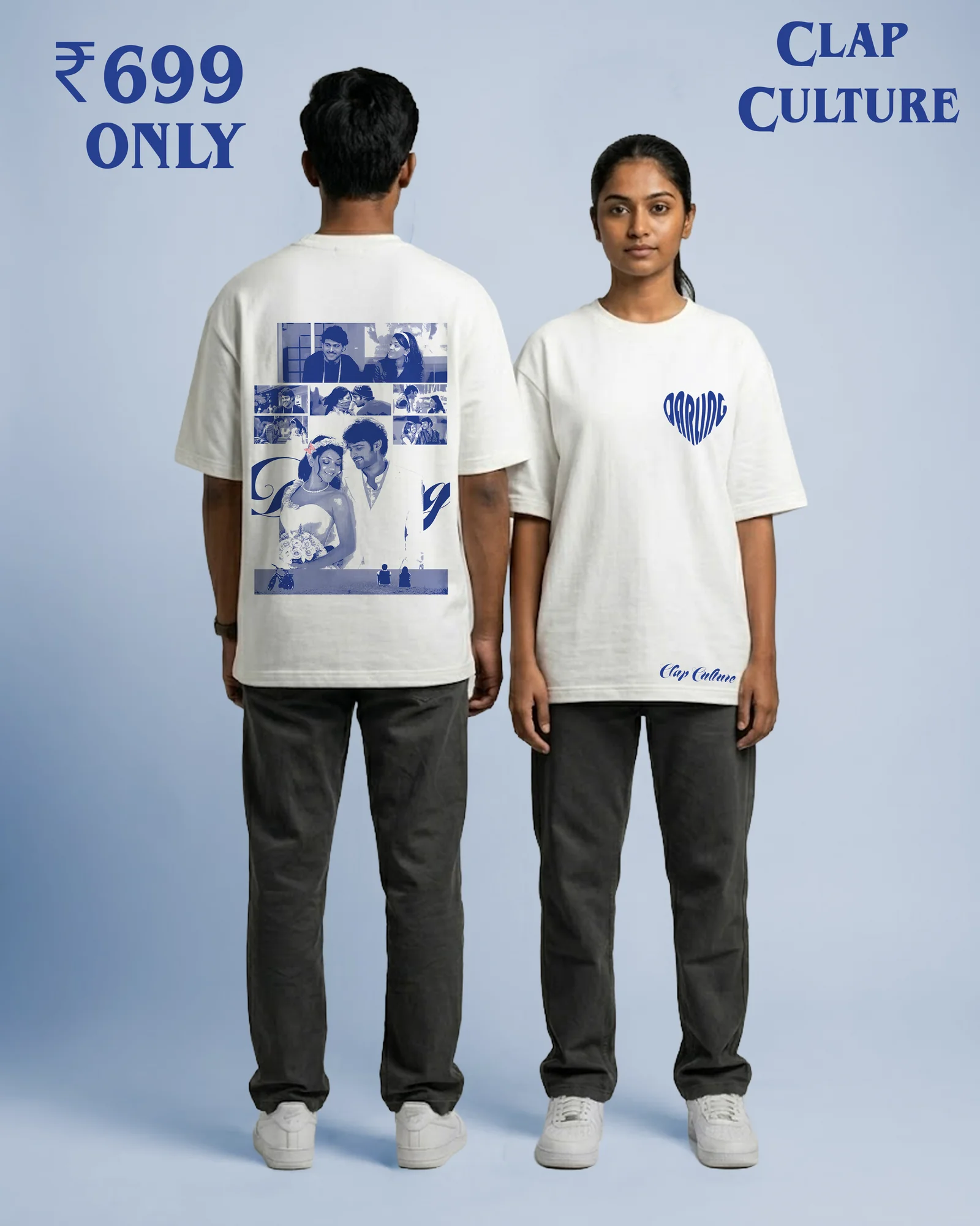 REBEL STAR DARLING OVERSIZED TEE